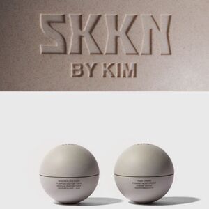 SKKN by Kim Mini Face Duo Set - Face Cream + Resurfacing Mask - 0.5 fl oz x 2